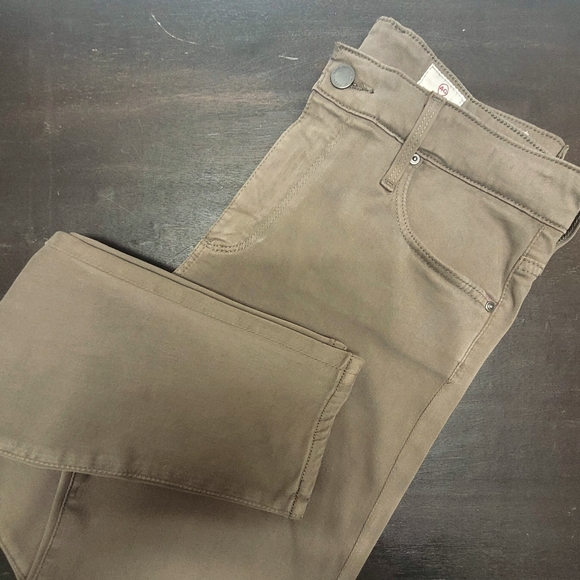 AG Adriano Goldschmied Farrah High Rise Skinny Ankle Toupe Size 30R - Picture 11 of 15